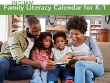 Family literacy calendar for K-1